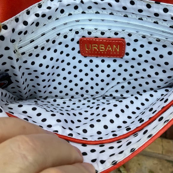 Lovely Burnt Orange Urban Expressions Kaili Woven Purse NWT - Picture 6 of 10